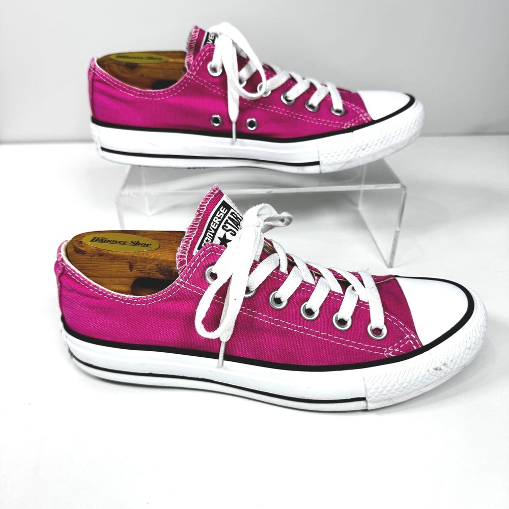Converse Chuck Taylor Pink Fuchsia Low Top Sneakers Lows Ox Mens 5 Womens 7